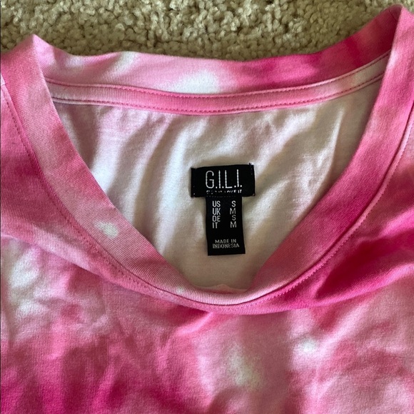 GILI Pink Tie-Dye Maxi Dress - Picture 2 of 4